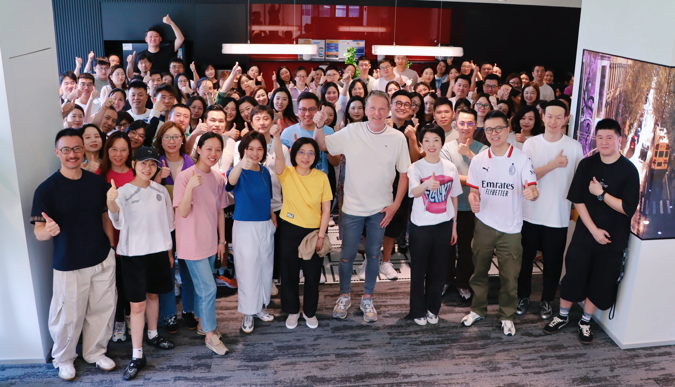 Group photo PUMA China
