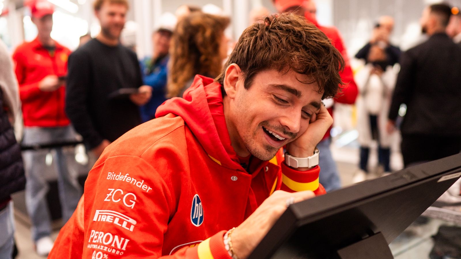  Charles Leclerc  in Las Vegas