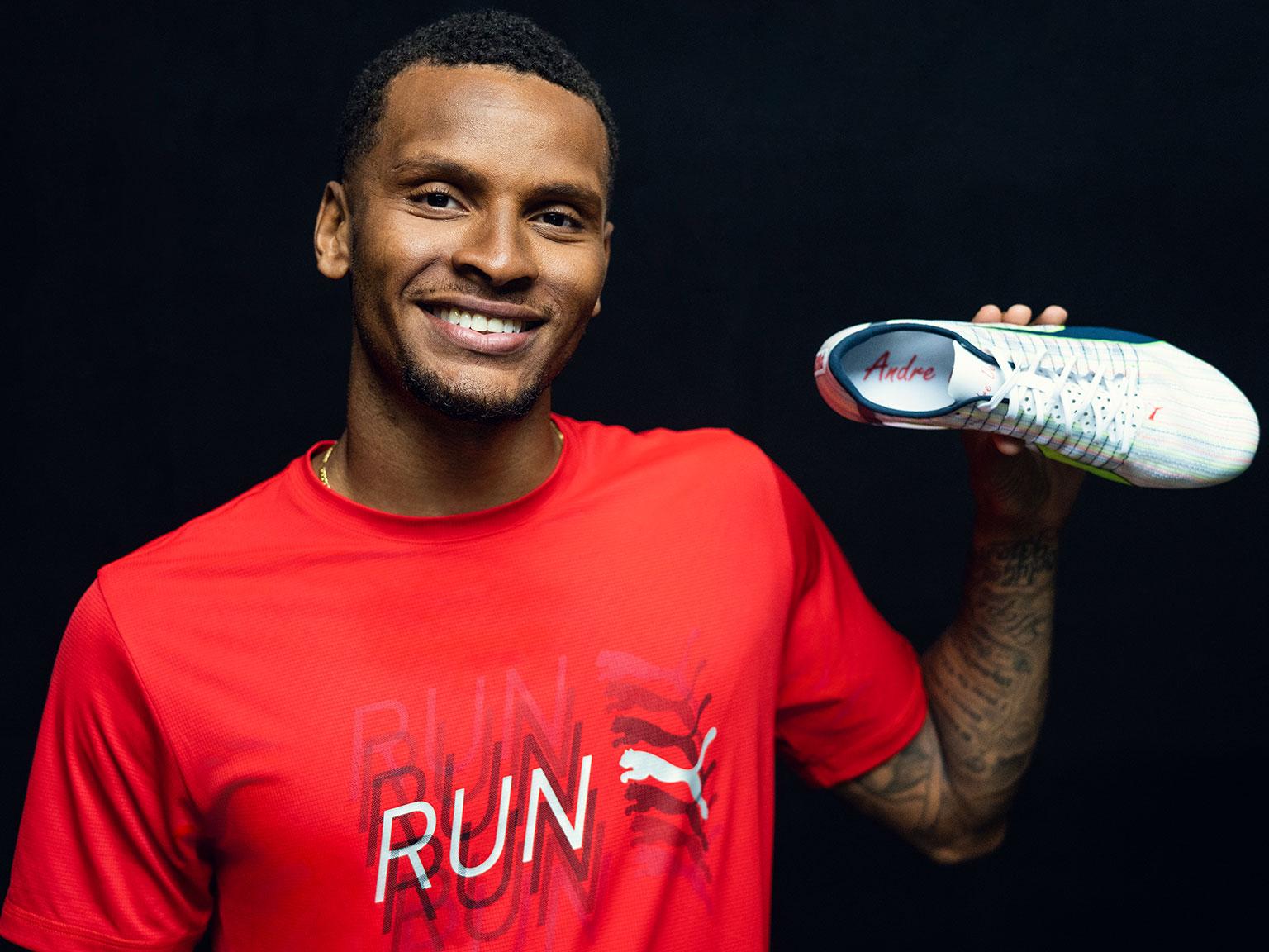 Andre de Grasse PUMA Faster Plus