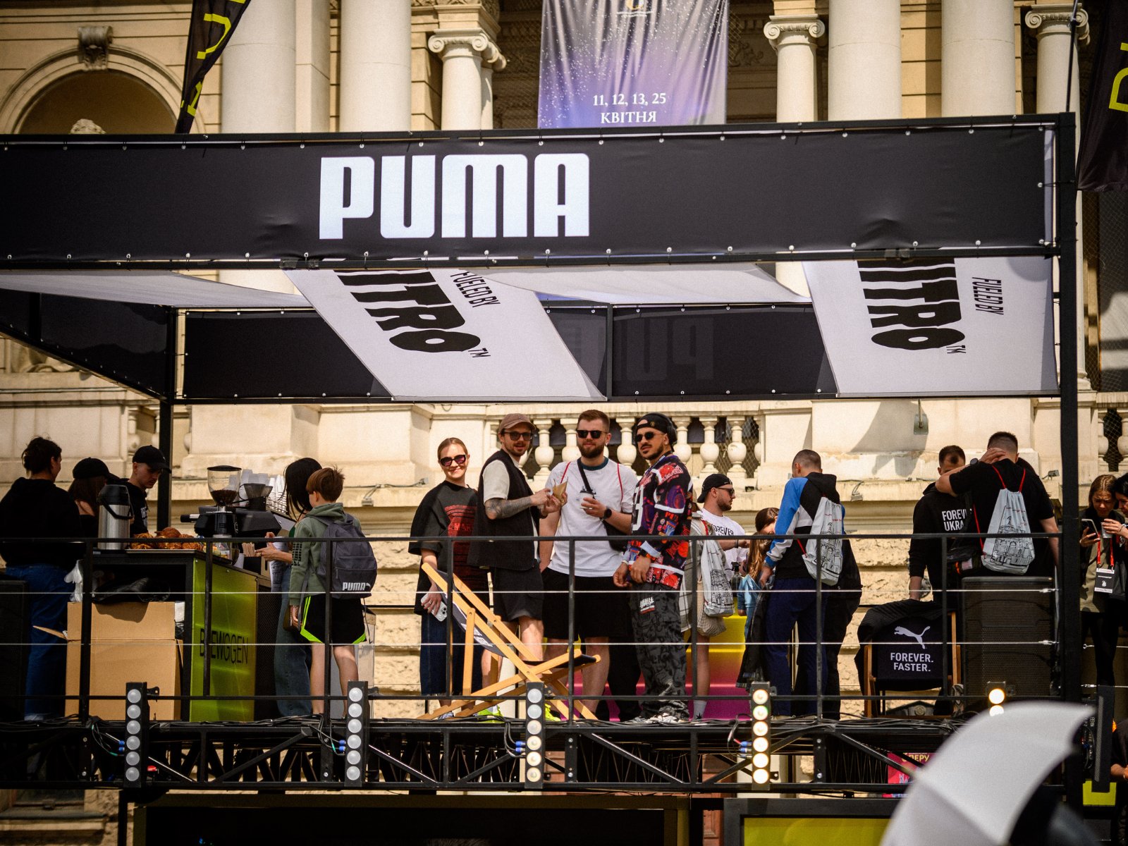 PUMA Nitro booth