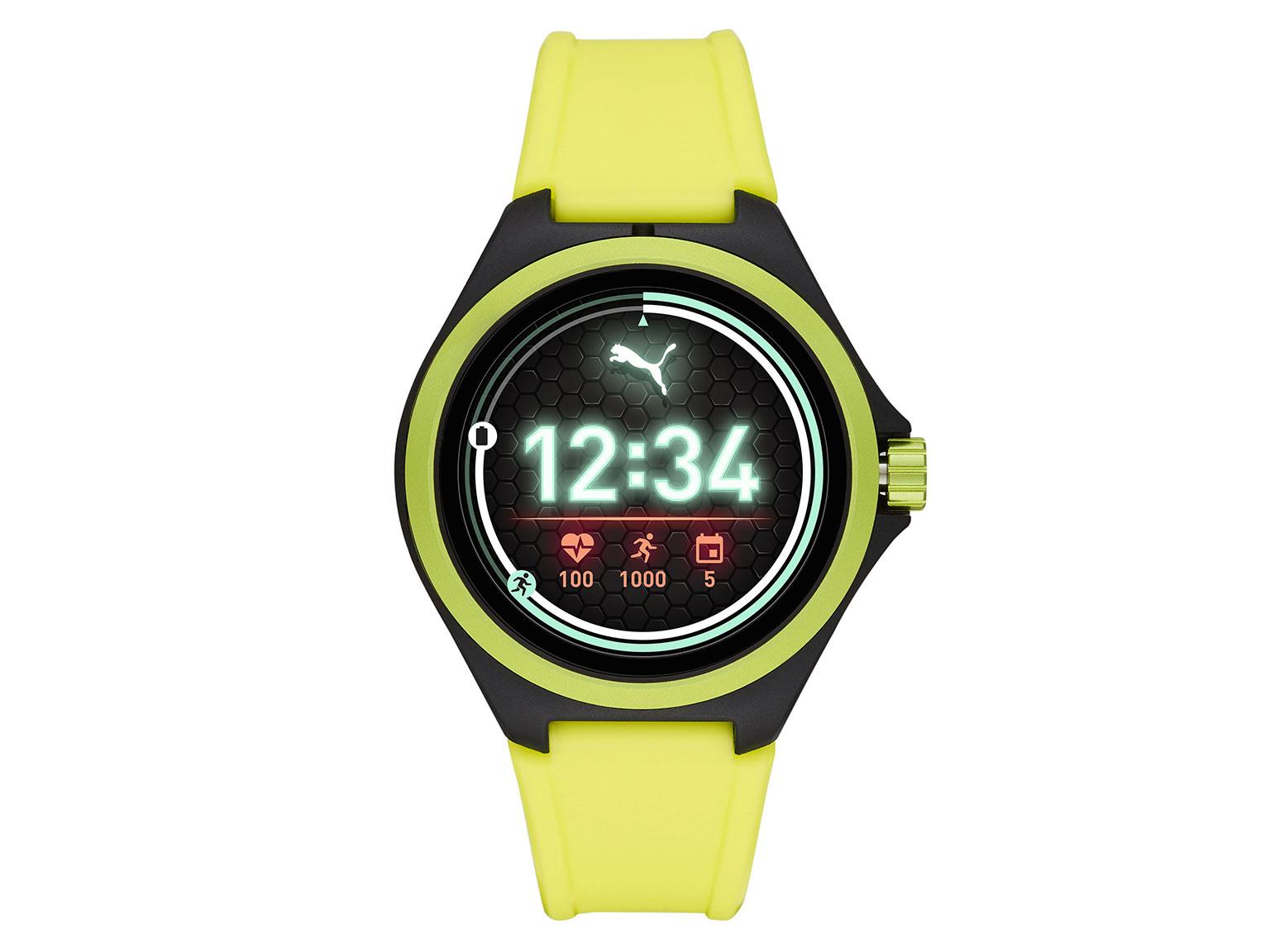 PUMA Smartwatch in yellow