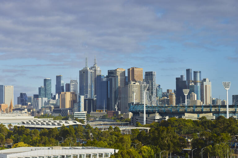 Australia office skyline